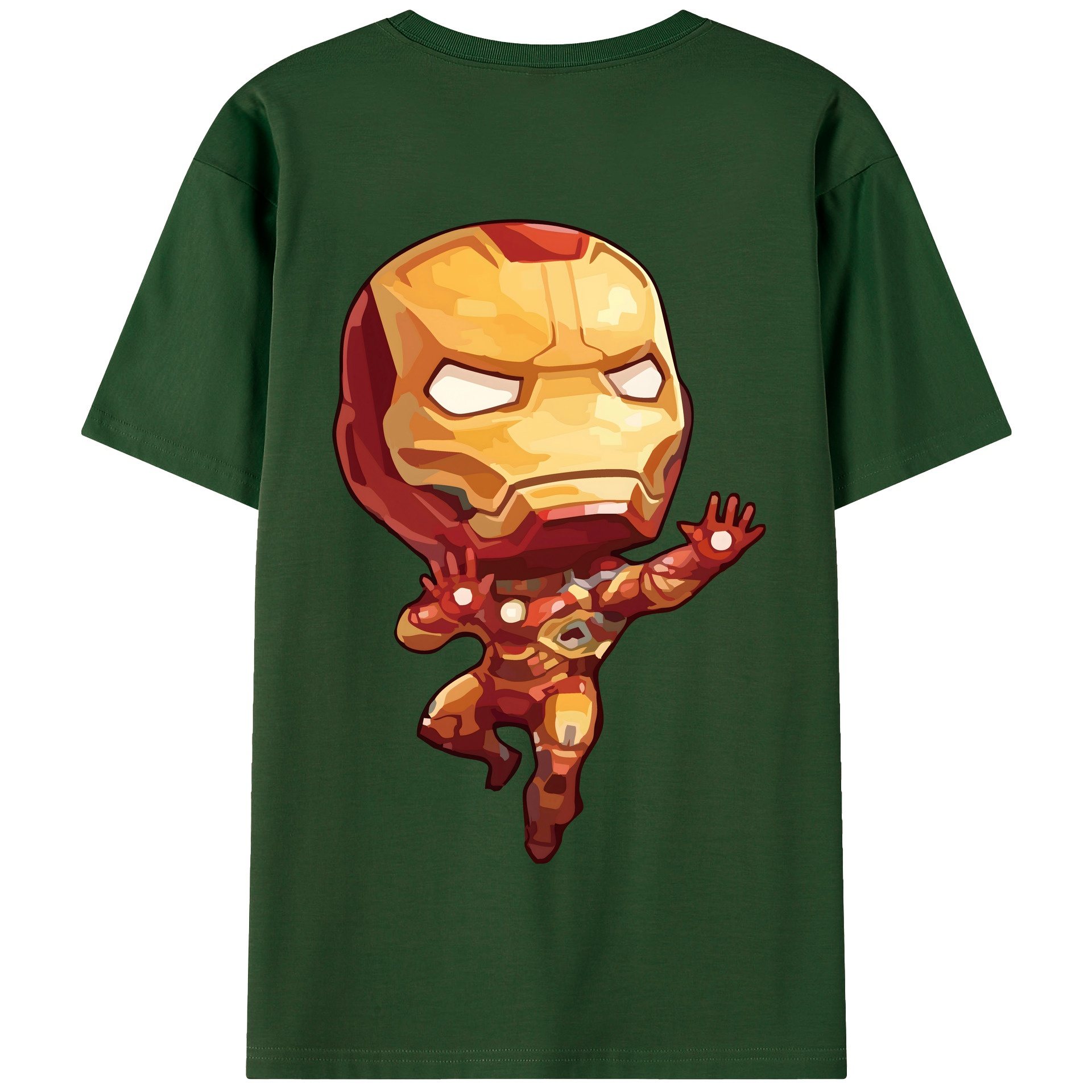 （画像用） アベンジャーズ The Avengers 綿100％半袖Tシャツ（背面プリント）